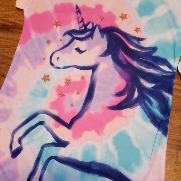 NWT! Unicorn nightgown 7/8 - Picture 2 of 3